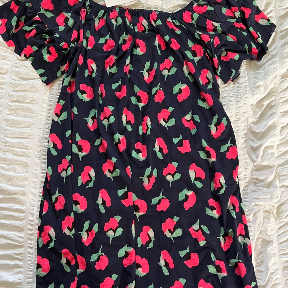 Printed flowy dress